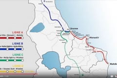 Metro Sousse Liniennetz