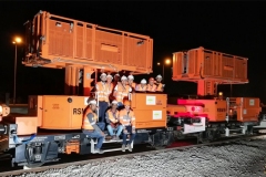 Schnellbahnnetz Tunis (RFR) Bau