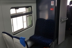 Die ersten zwei von achtundzwanzig Zügen sind eingetroffen