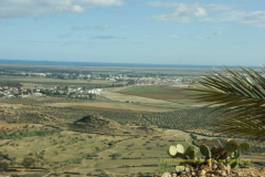 Das Berberdorf Takrouna bei Enfidha
