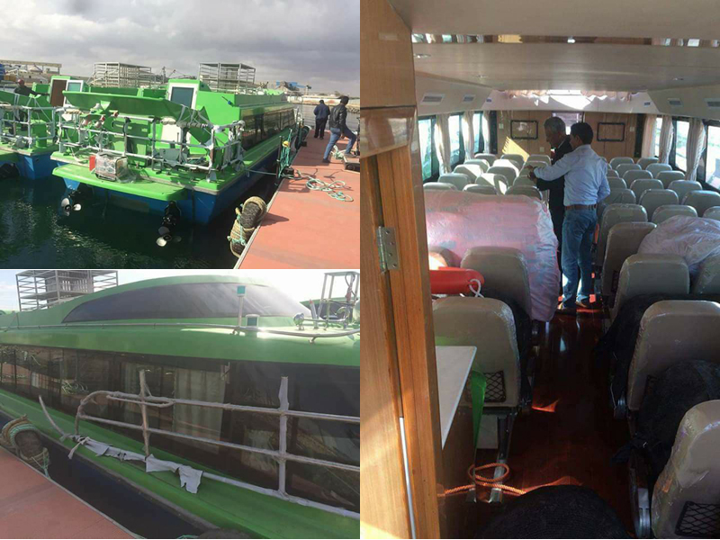 Fähren “Tacapes” für die Djerba-Gabes Linie und die “Taparura" für die Sfax-Djerba Linie