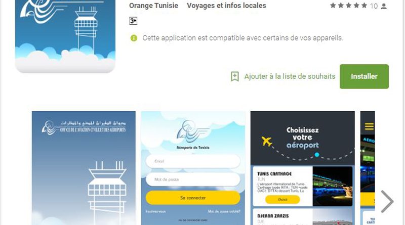 Neue App für tunesische Flughäfen verfügbar