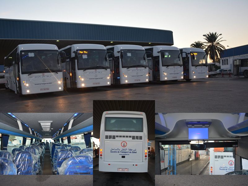 Sousse: Zweite Tranche neuer Busse eingetroffen