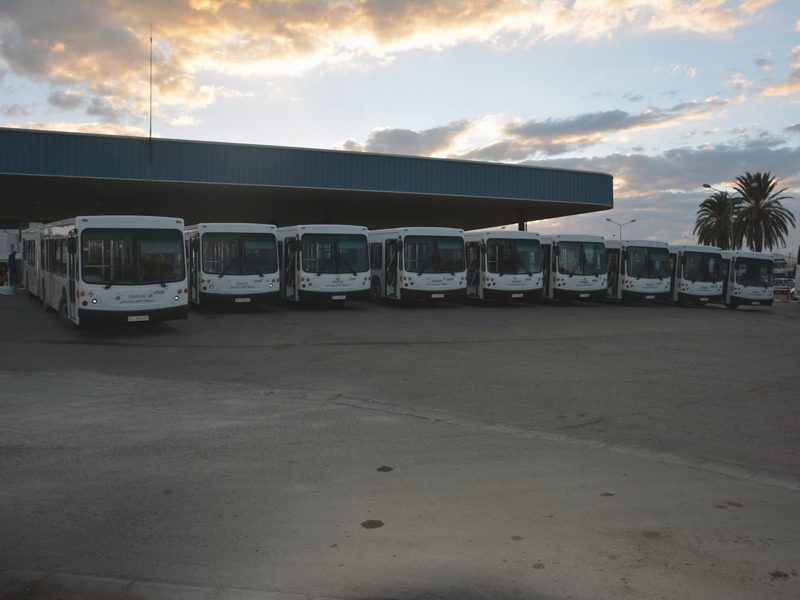 Sousse: Neun weitere neue Busse für die STS eingetroffen