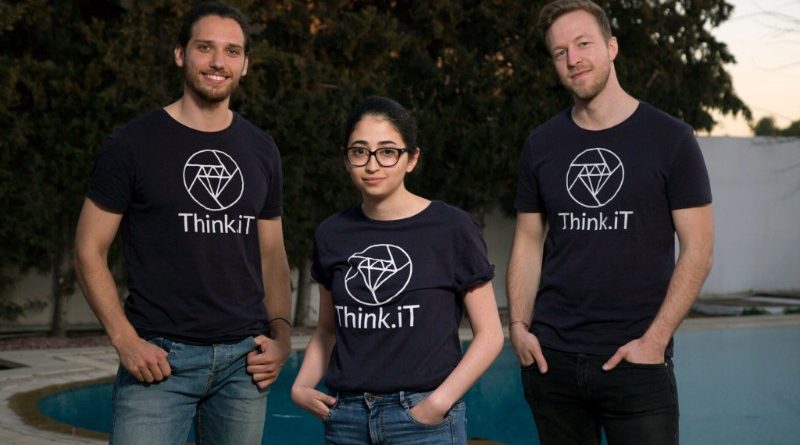 Gründer Think.iT: Mehemed Bougsea, Amel Abid und Joscha Raue (v.l.) (Bild: gurian.de)