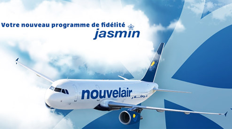 Flugmeilen sammeln mit dem Treueprogramm "Jasmin" von Nouvelair