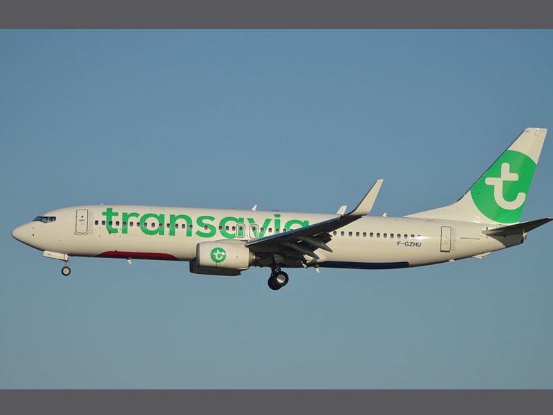 Tozeur (TOE) Boeing 737-800 der Transavia Frankreich - Von Spotting973 - Boeing 737-8K2 Transavia F-GZHU, CC BY-SA 2.0, https://commons.wikimedia.org/w/index.php?curid=45332637