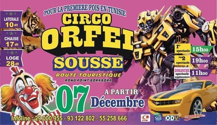 Zirkus Orfei Sousse