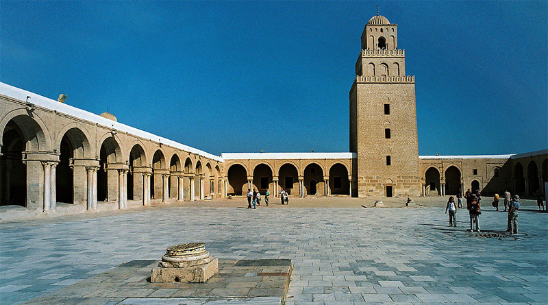 Große Moschee Kairouan, Innenhof