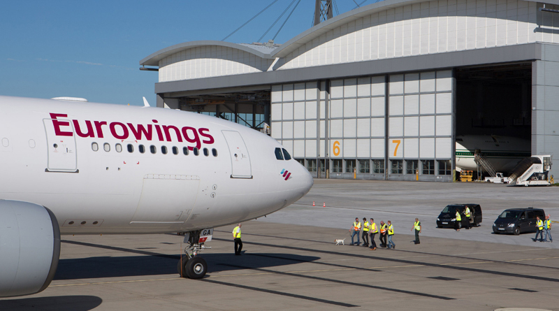 Symbolfoto Eurowings - Foto Eurowings Presse Berlin Sfax