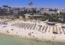 Marhaba Resort-Komplex - Blick vom Strand