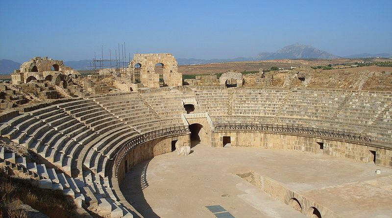 Amphitheater Oudhna Sanierung