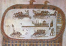 Hilfe Mosaik des Zirkus von Karthago im Bardo Museum Tunis