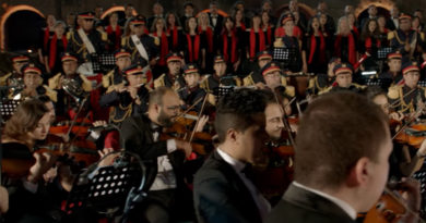 Symphonieorchester Tunesien in El Jem 2019: Die tunesische Nationalhymne