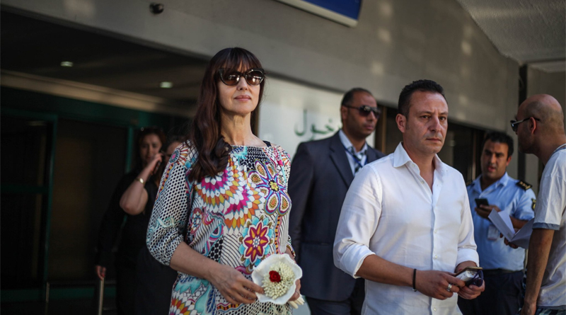 Schauspielerin Monika Bellucci in Tunesien - Foto: Ministerium für Tourismus