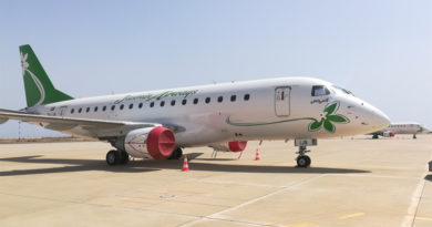 Jasmin Airways Embraer E-170 TS-IJB Narcisse - Zehn Rückführungsflüge