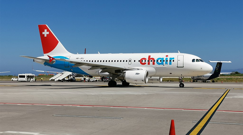 Airbus A319-112 (HB-JOJ) der Chair Airlines - Bild: Firat Cimenli - https://www.jetphotos.com/photo/9370730, CC BY-SA 4.0, https://commons.wikimedia.org/w/index.php?curid=81296673