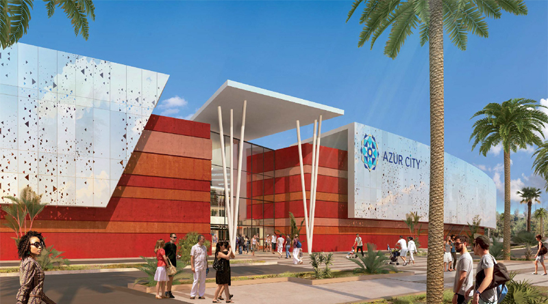Einkaufszentrum "Azur City" in Ben Arous - Projektbild