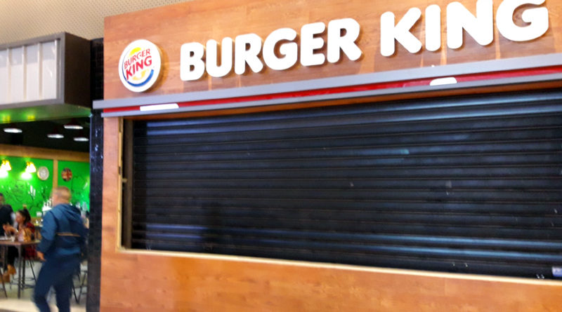 Burger King Restaurant in der Mall of Sousse