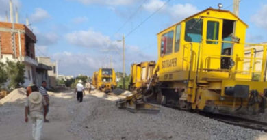 Tunesische Eisenbahn SNCFT: Bauarbeiten zwischen Sousse und Kalaa Sghira bis 31. Januar 2020