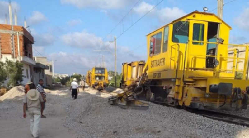 Tunesische Eisenbahn SNCFT: Bauarbeiten zwischen Sousse und Kalaa Sghira bis 31. Januar 2020