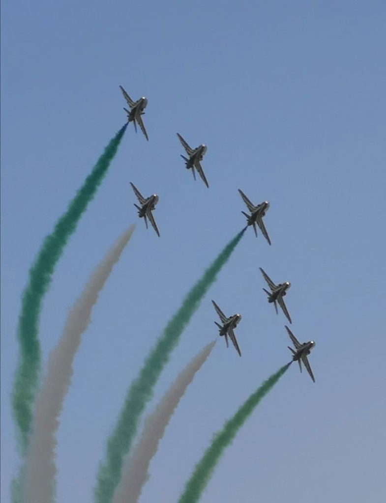 Die Saudi Hawks Aerobics - Bild: Tunisian Aircrafts Spotters