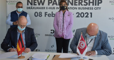 Entwicklungszentrum Dräxlmaier zeichnet Vertrag für Innovationszentrum im Technologiepark Sousse