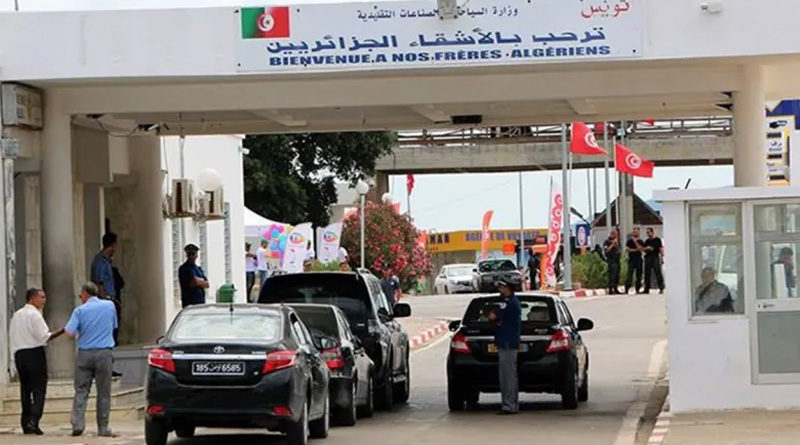 Grenzübergang 2022 zwischen Tunesien und Algerien Symbolfoto - Nachfrage