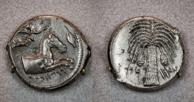 Die ersten Münzen aus Karthago (410-390 v. Chr.)