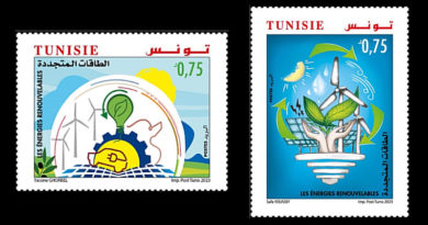 Erneuerbare Energien - Ausgabe von 2 Briefmarken
