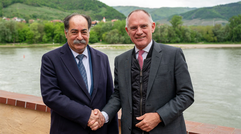 Tunesischer Innenminister Fekih besucht Innenminister Karner in Wien