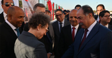 THW: Eröffnung neuer Zentralwerkstatt in Tunesien
