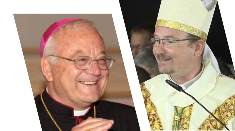 Erzbischöfe Nicolas Lhernould und Ilario Antoniazzi