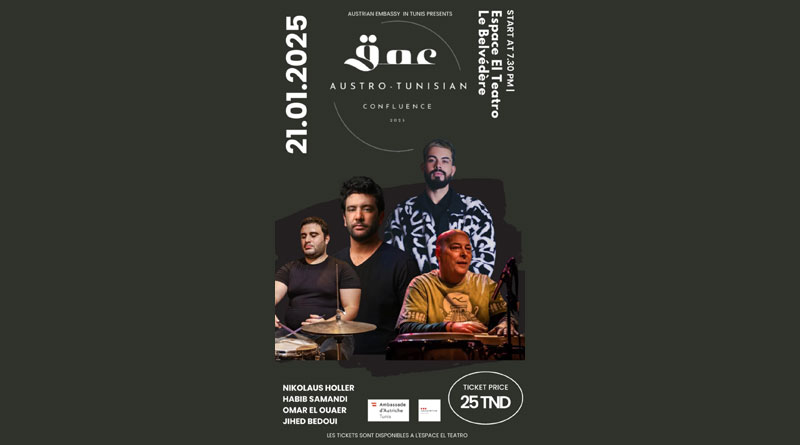 Jazzkonzert „AUSTRO-TUNISIAN CONFLUENCE“