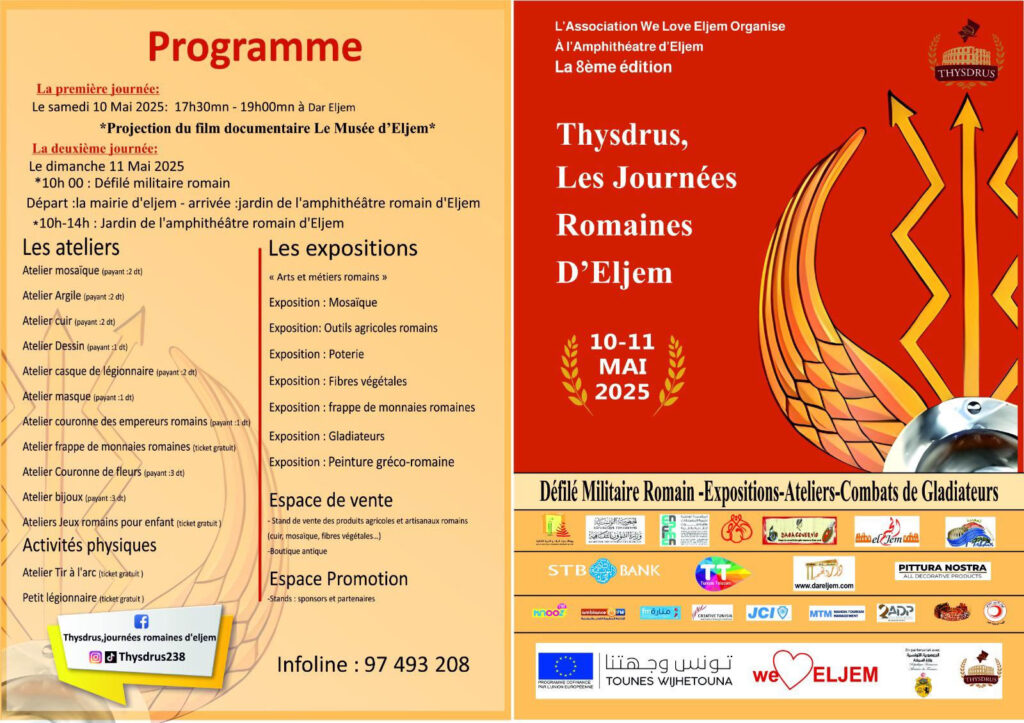 8. Festival Thysdrus - Römertage in El Jem 2025