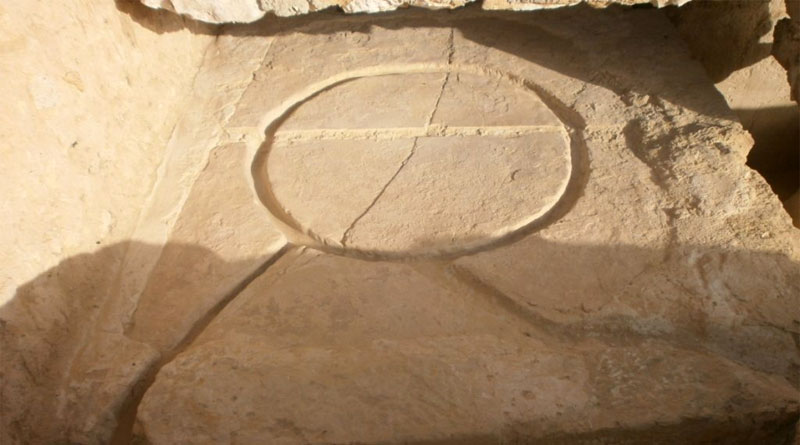 Archäologie: Ölpresse aus der späten römischen Kaiserzeit in Bechni, Kebili entdeckt - Bild: INP https://www.inp2020.tn