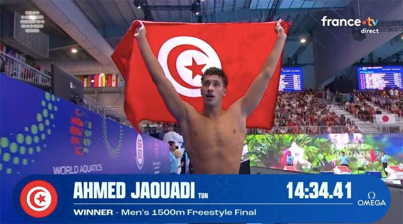 Schwimmer Ahmed Jaouadi