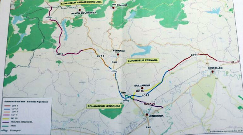 Autobahn A3 (Bousalem - Algerien): Es kommt Bewegung in das Projekt