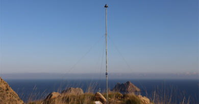 Galite Inseln: System zum Schutz vor Bränden durch Blitzeinschlag installiert