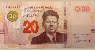 20-Dinar-Schein Typ 2017, Ausgabejahr 2025