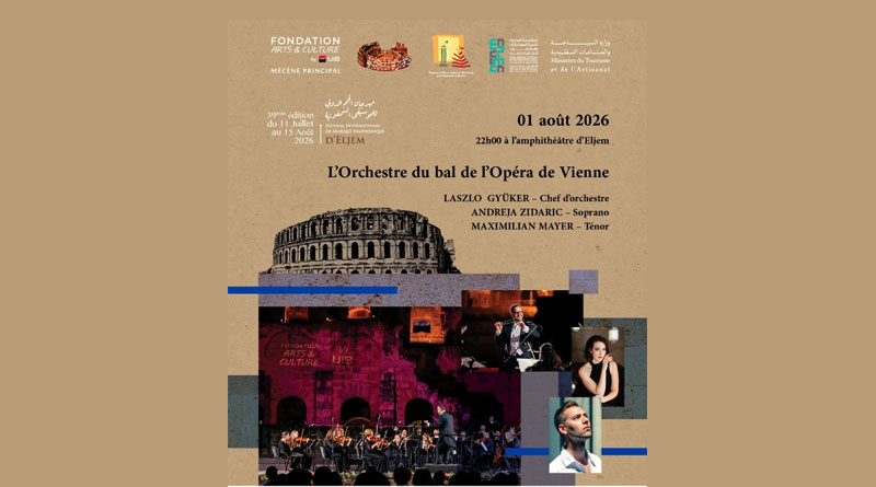 39. Internationales Festival für sinfonische Musik El Jem 2026 - Wiener Opernballorchester